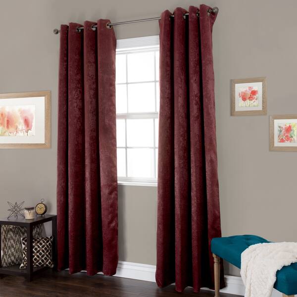 Shop Windsor Home Mila 84 Inch Blackout Curtain Panel 54 Inches