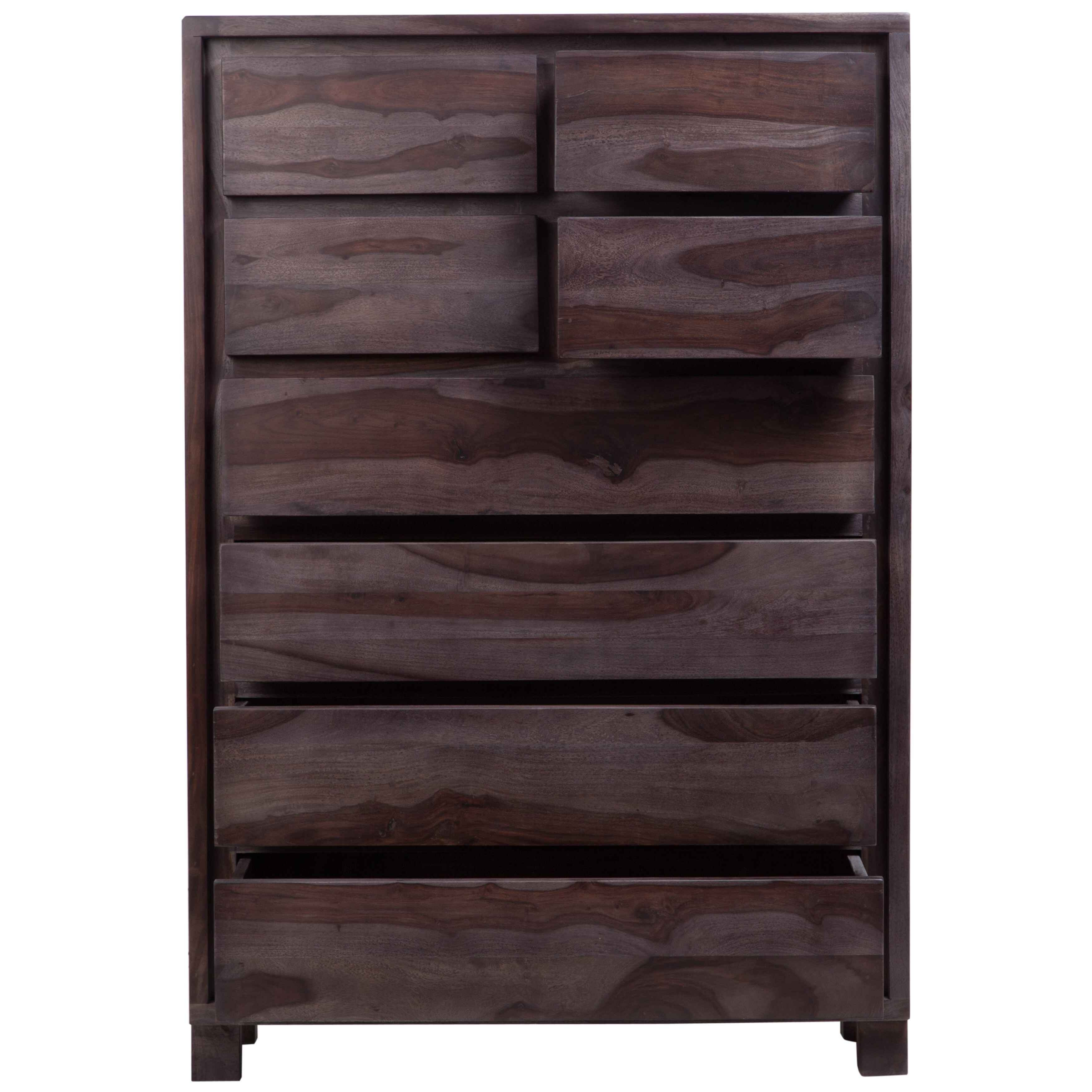 Shop Handmade Big Sur Gray Wash Sheesham Chest India Free