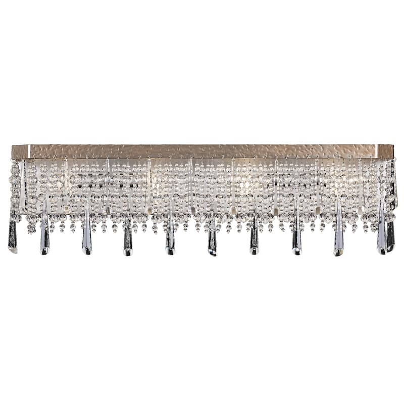 Barcelona 4-light Transcend Silver Bath Fixture