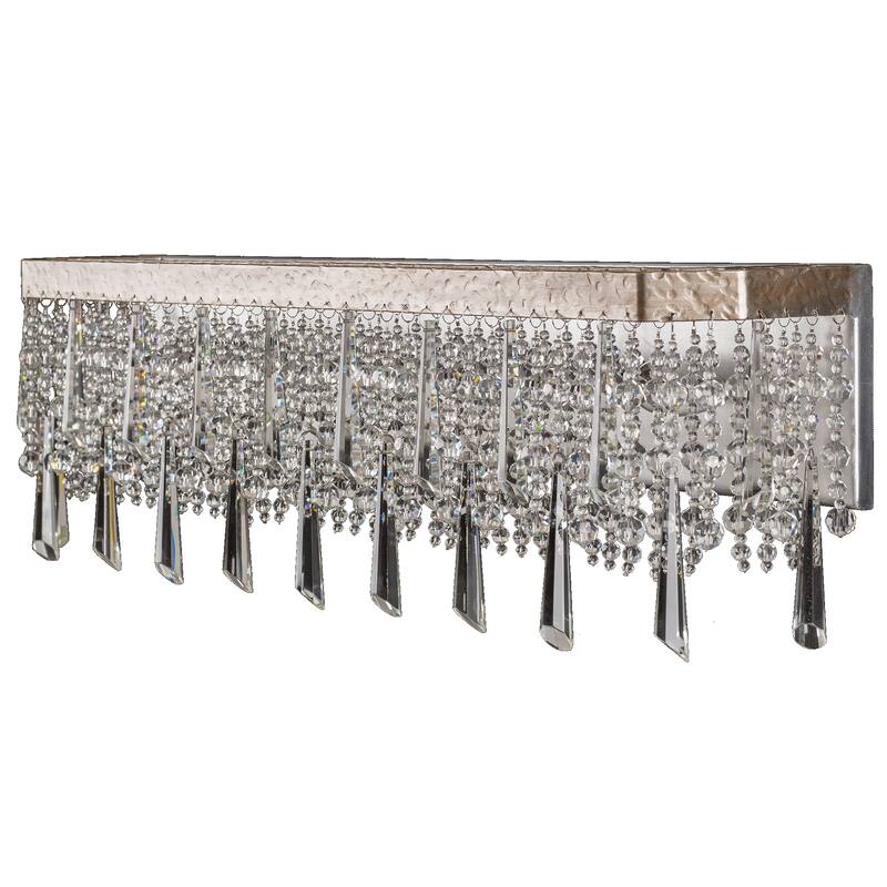 Barcelona 4-light Transcend Silver Bath Fixture