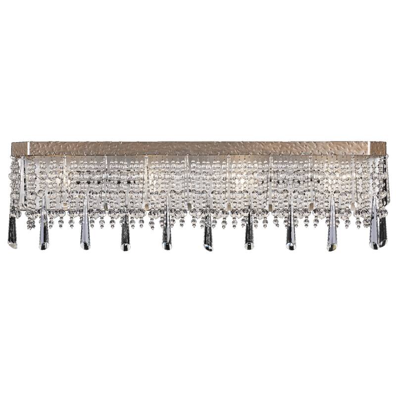 Barcelona 4-light Transcend Silver Bath Fixture