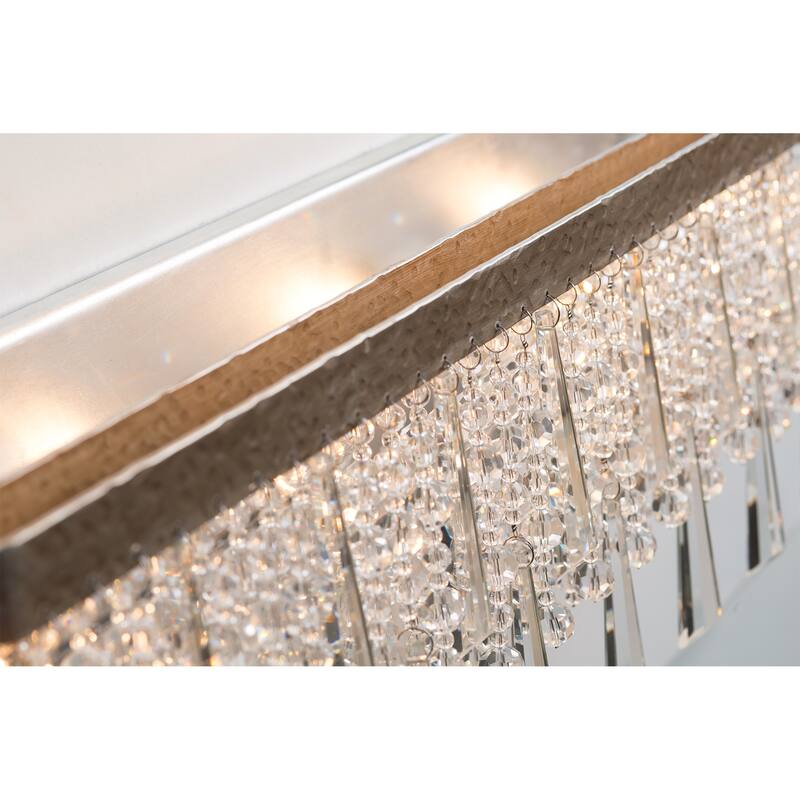 Barcelona 3-light Transcend Silver Bath Fixture