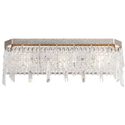 Barcelona 3-light Transcend Silver Bath Fixture