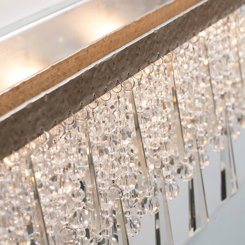 Barcelona 3-light Transcend Silver Bath Fixture