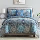 Modern Threads Granada 8-Piece Printed Reversible Comforter Complete Bed Set