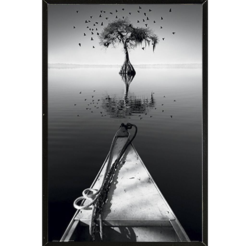 My Tree Black Hardboard Frame 24 x 36-inch Poster