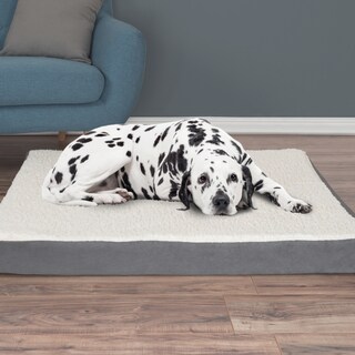 petmaker orthopedic sherpa dog bed