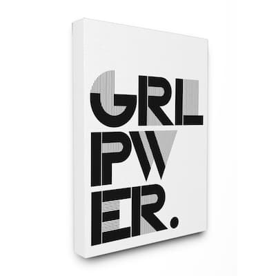 Stupell Girl Power Canvas Wall Art design by House of Lulu