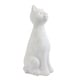 preview thumbnail 2 of 2, Simple Designs Porcelain Kitty Cat Shaped Animal Light Table Lamp