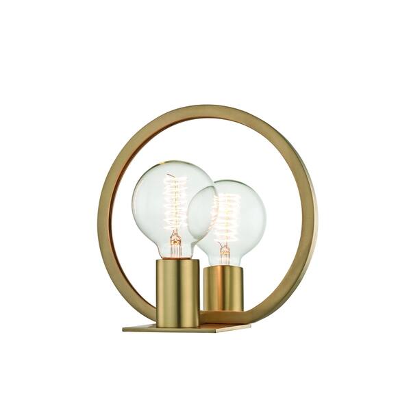 6 Inch Falkner Hudson Valley Falkner 1-light Aged Brass Wall Sconce - Bed Bath ...