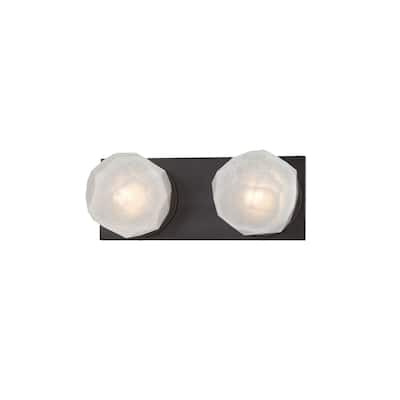Hudson Valley Nimbus 2-light LED Old Bronze Bath And Vanity