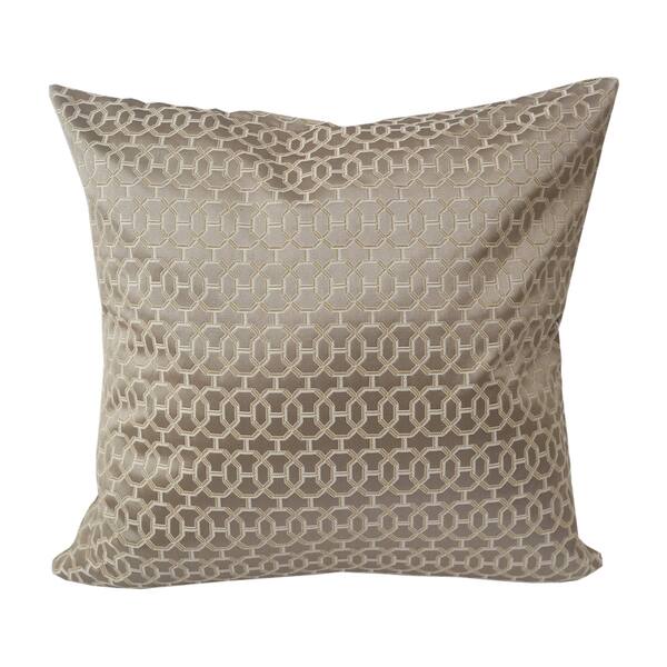 Home Accent Pillows Gold and Copper Geometric 20inch Throw Pillow