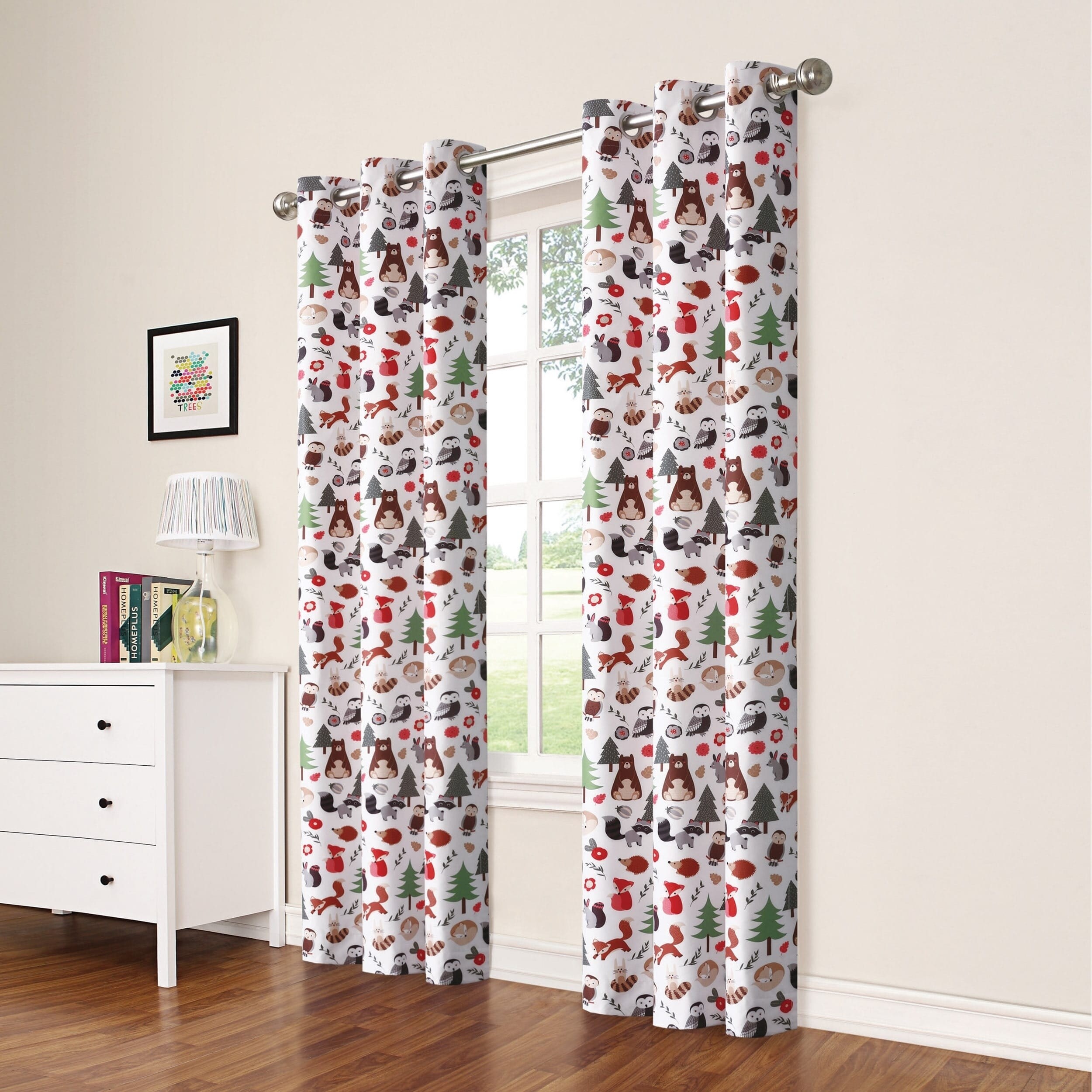 Eclipse Kids Jungle Party Blackout Window Curtain For Sale Online