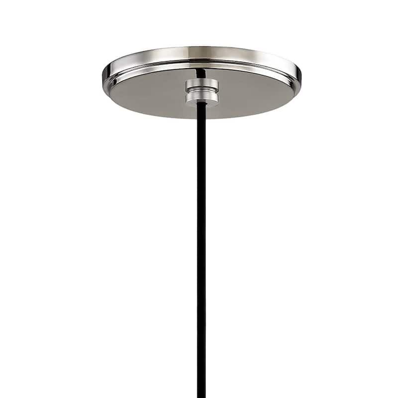 Breton LED Polished Nickel Pendant