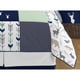 preview thumbnail 3 of 1, Sweet Jojo Designs Navy and Mint Woodsy Collection Full/Queen 3-piece Comforter Set