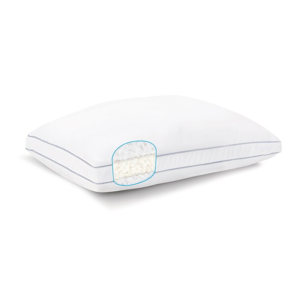 ComforPedic Loft from Beautyrest Fiber and Memory Foam Standard Size Pillow (Set of 1 or 2)