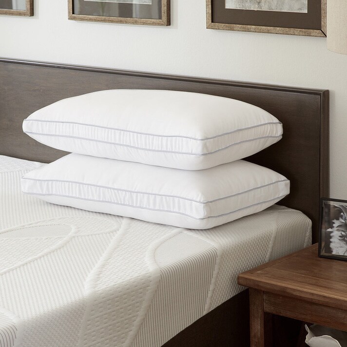 ComforPedic Loft from Beautyrest Fiber and Memory Foam Standard Size Pillow Set of 1 or 2