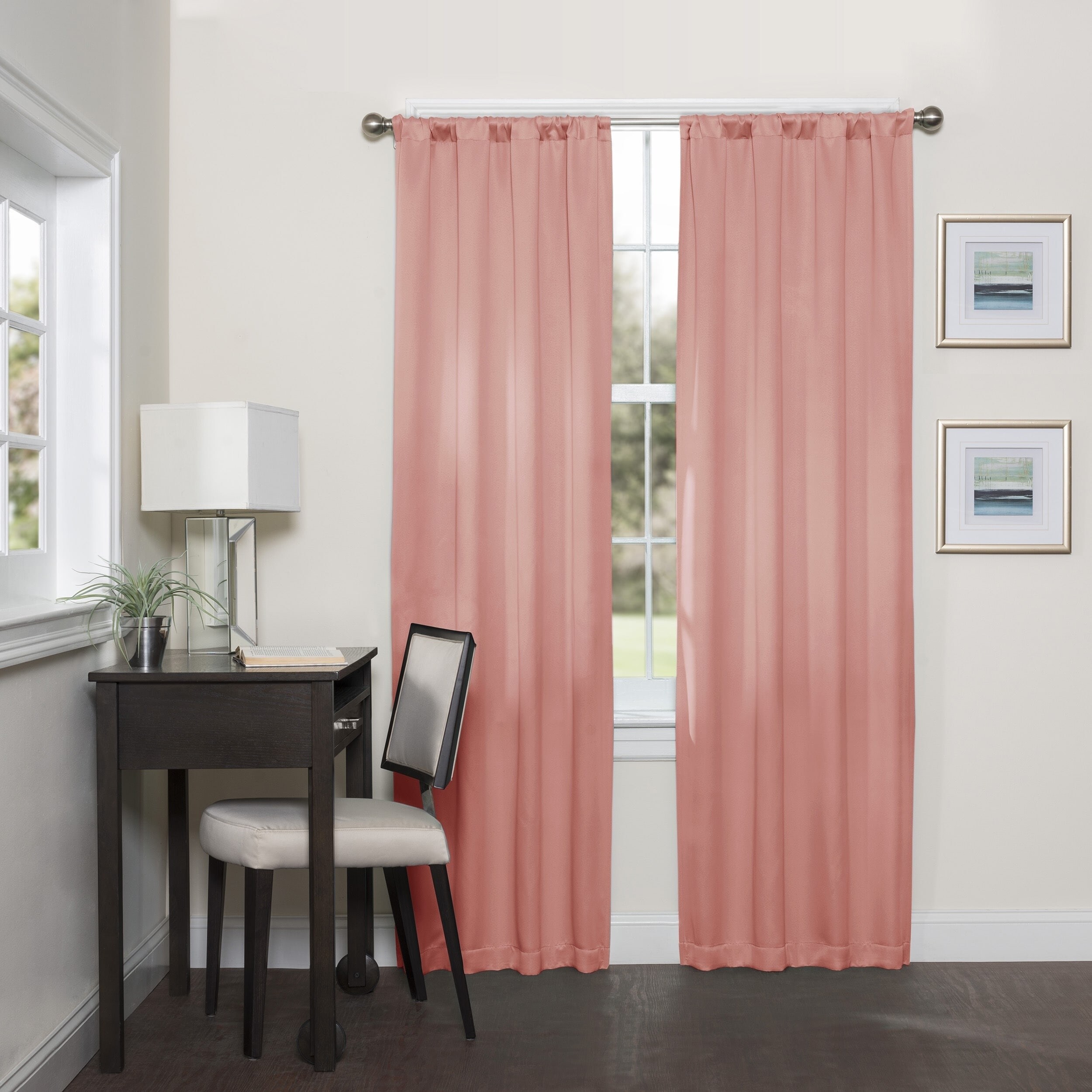 Shop Eclipse Darrell Thermaweave Blackout Window Curtain Panel