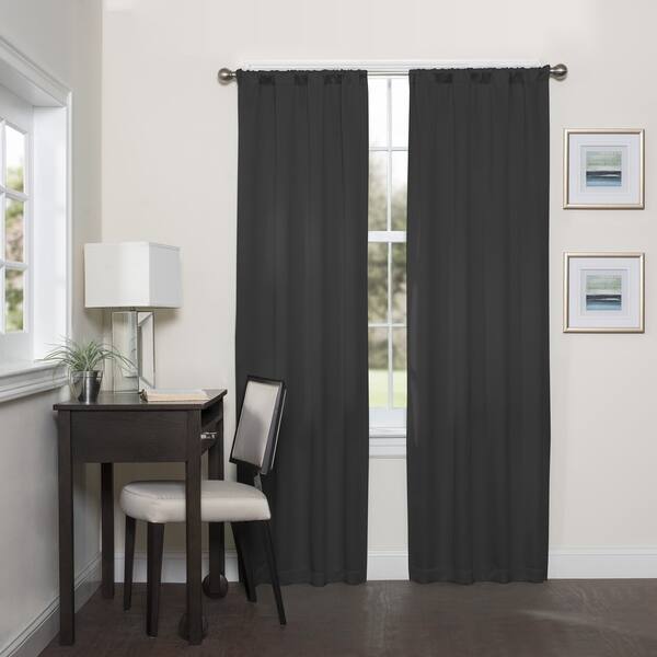 Shop Eclipse Darrell Thermaweave Blackout Window Curtain Panel