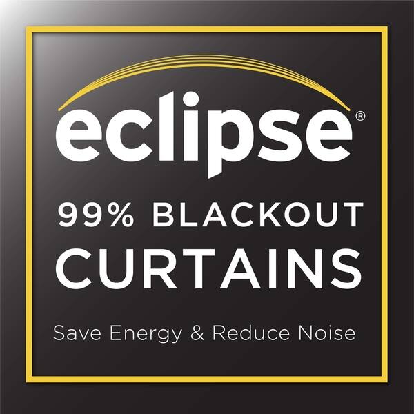 Eclipse Darrell Thermaweave Blackout Window Curtain Panel Eclipse Darrell Thermaweave