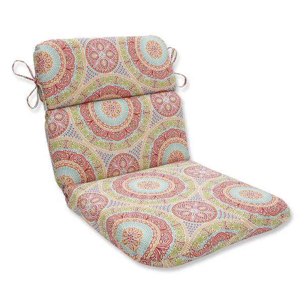 Pillow Perfect Outdoor Indoor Delancey Jubilee Rounded Corners Pillow Perfect Outdoor Indoor Delancey Jubilee Rounded Corners Chair Cushion Free Shipping Today 14664059