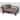 Roundhill Furniture San Marino 2-Tone Chocolate Fabric Chaise