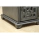 preview thumbnail 8 of 6, Somette 1-Drawer, 1-Door Textured Grey Chairside Cabinet - 14"L x 20.5"W x 25"H