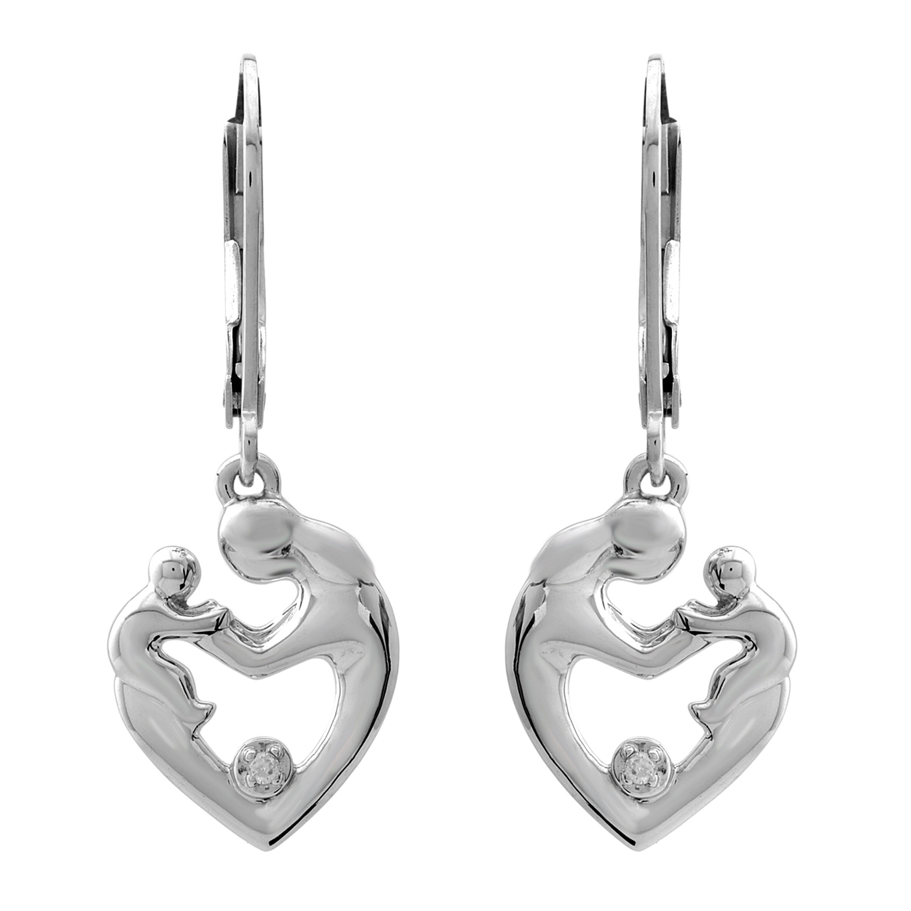 mother and child earrings