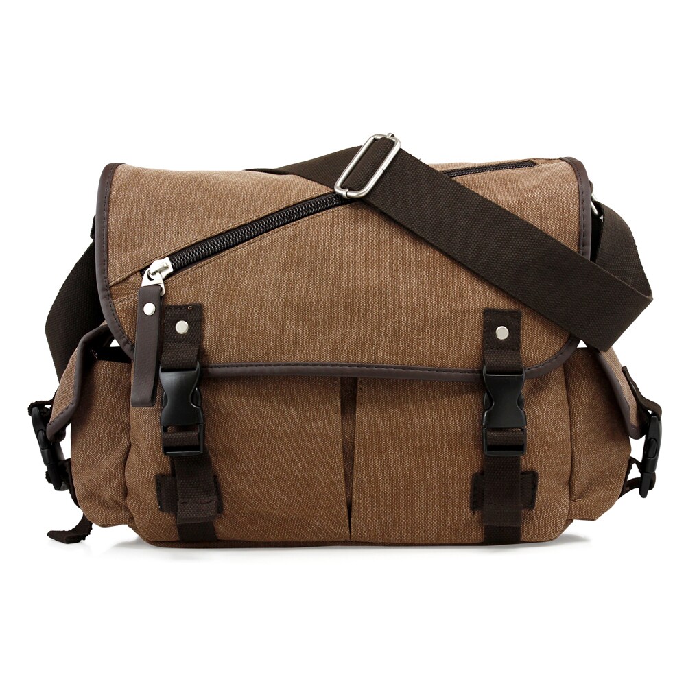 Gearonic Vintage Canvas Messenger Bag