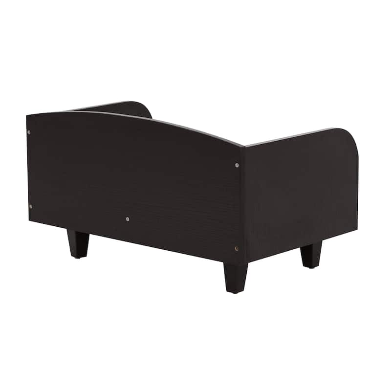 Studio Designs Paws and Purrs Raised Pet Bed - EXPRESSO