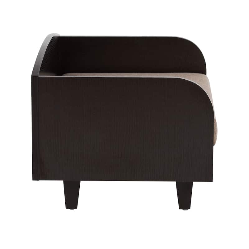 Studio Designs Paws and Purrs Raised Pet Bed - EXPRESSO