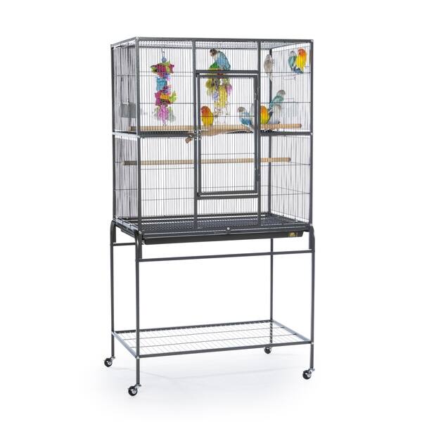 Prevue Pet Products Wrought Iron Flight Cage With Stand Overstock 14679181