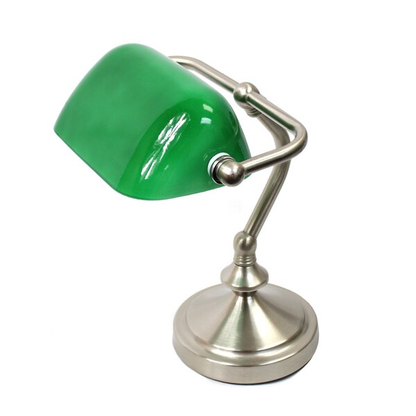 small bankers lamp