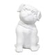 preview thumbnail 2 of 3, Simple Designs Porcelain Puppy Dog Shaped Table Lamp, White - 6.43"L x 7.21"W x 10.3"H