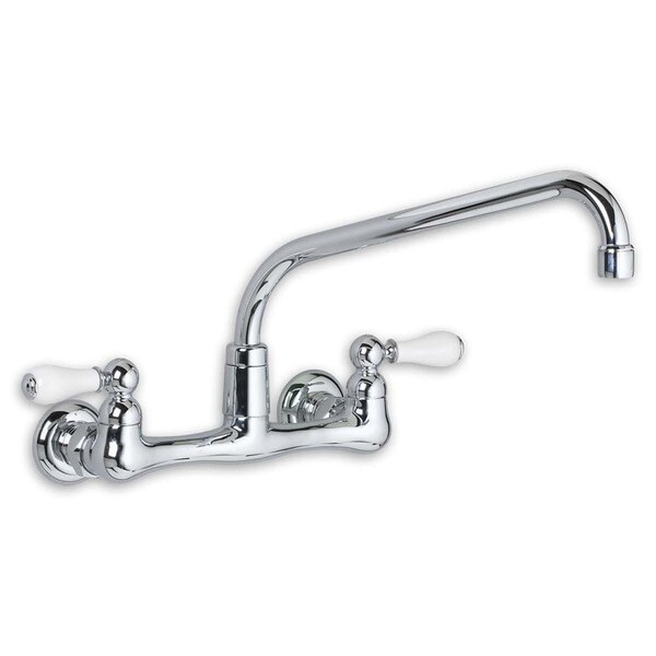 American Standard Heritage Polished-chrome 2-handle Wall-mount Sink Faucet