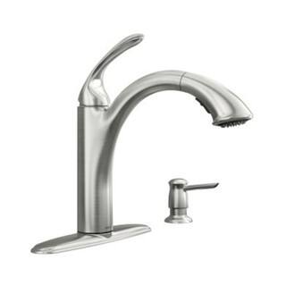 Moen Kinzel Spot Resist Stainless 87035srs Pullout Spray Moen Kinzel Spot Resist Stainless