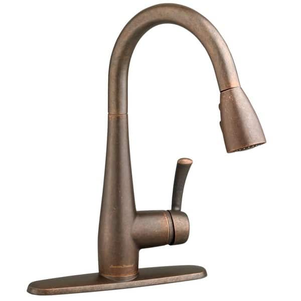Shop American Standard Quince Oil Rubbed Bronze High Arc Kitchen