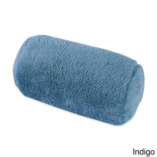 slide 2 of 16, Berkshire Blanket Extra-Fluffy Short Bolster Throw Pillow