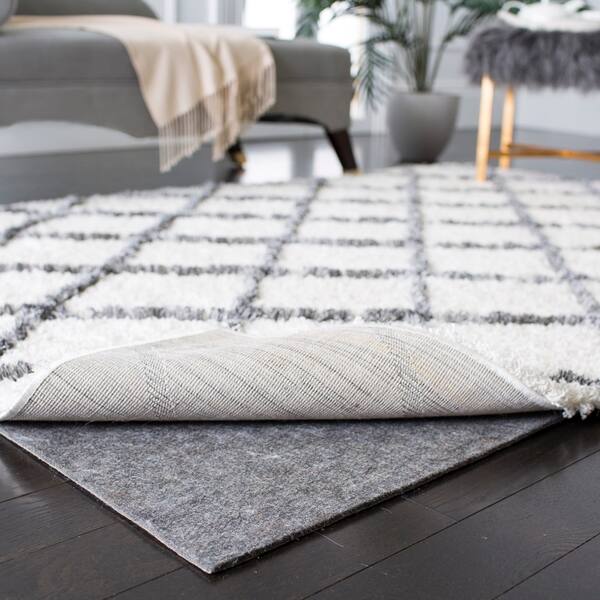 Safavieh Durable Hard Surface And Carpet Rug Pad Grey Safavieh Durable Hard Surface And Carpet Rug Pad Grey