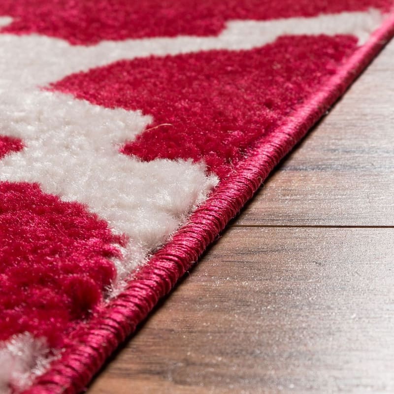 Well Woven Modern Trellis Lines Area Rug - 7'10" x 9'10"