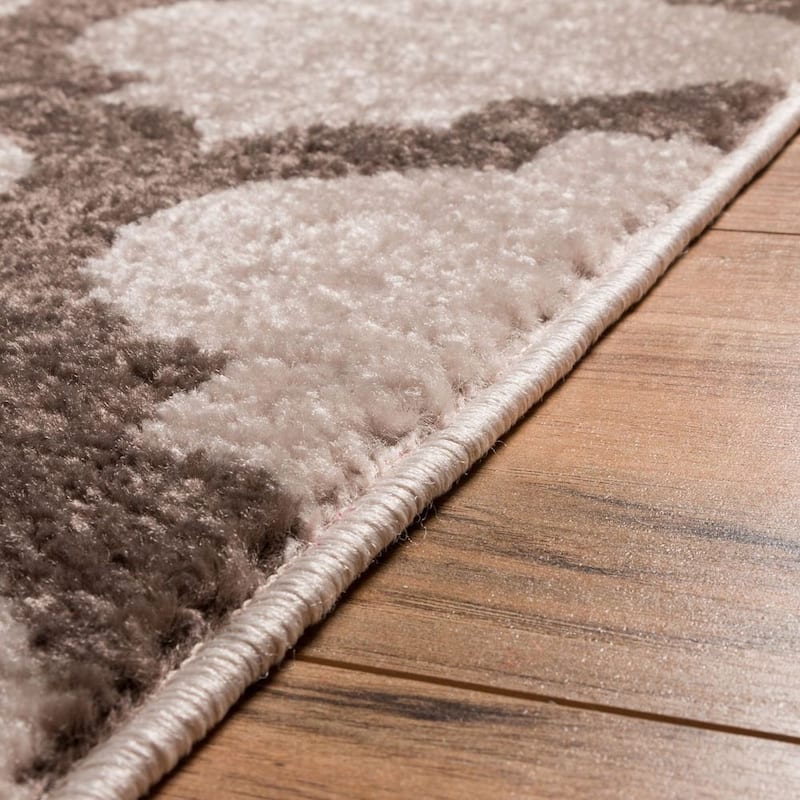 Well Woven Modern Trellis Lines Area Rug - 7'10" x 9'10"