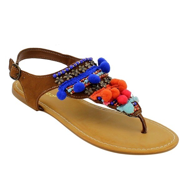 bamboo thong sandals