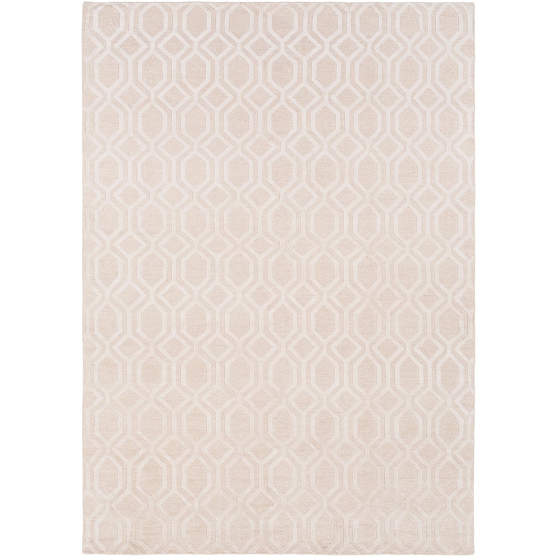 Hand-Knotted Etana Linen Area Rug - 6' x 9' - 6' x 9' - Rose