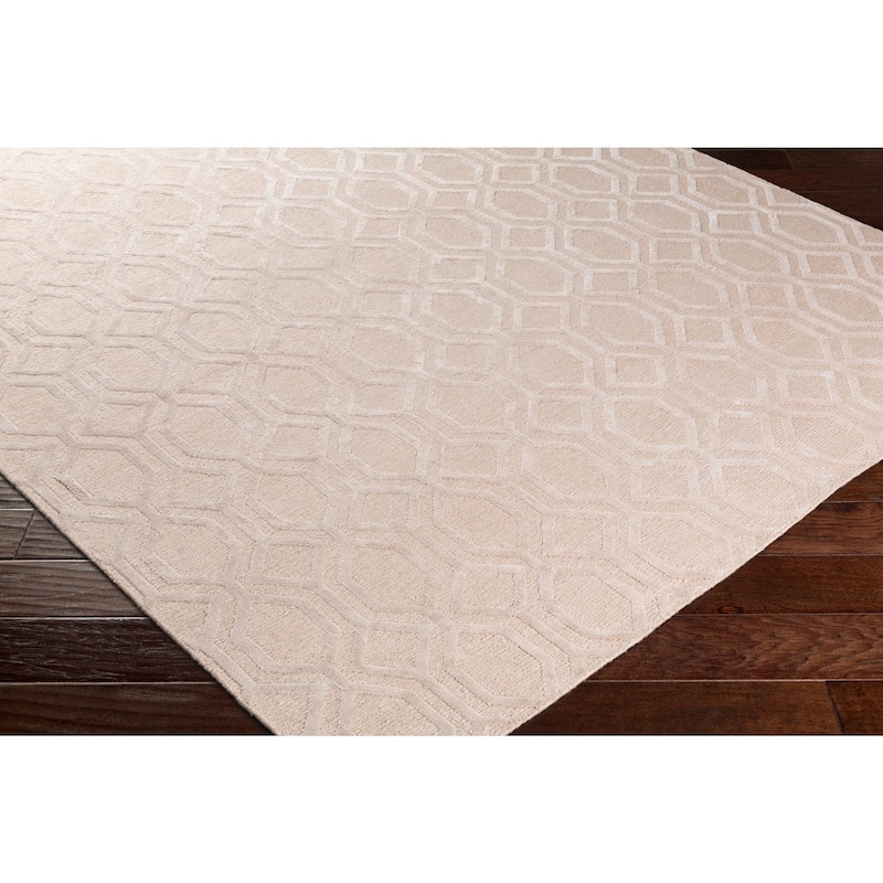 Hand-Knotted Etana Linen Area Rug - 6' x 9'