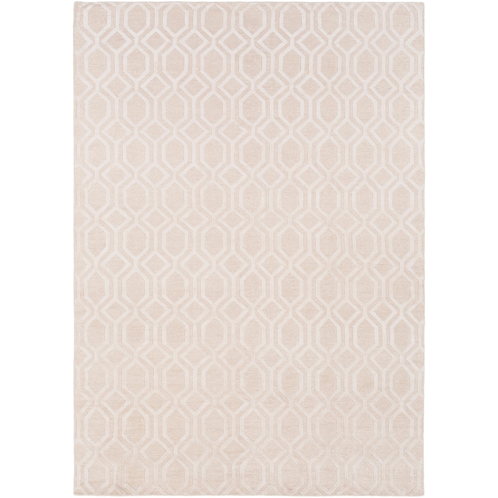 Hand-Knotted Etana Linen Area Rug - 6' x 9'
