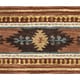 preview thumbnail 4 of 13, Alora Decor Ryder Rust, Tan, Ivory, and Grey Hand-tufted Wool Rug