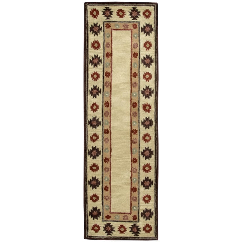 Alora Decor Ryder Hand-tufted Southwestern Wool Rug