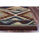 preview thumbnail 19 of 18, Ryder Collection Burgundy Southwest Diamonds Rug