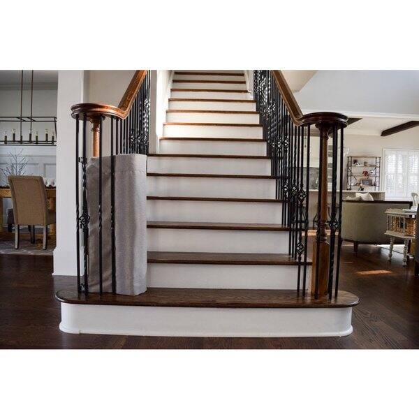 Shop The Stair Barrier Basic Grey Banister To Banister Basic