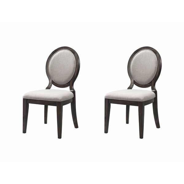 Picket House Furnishings Steele Round Fabric Chair Set